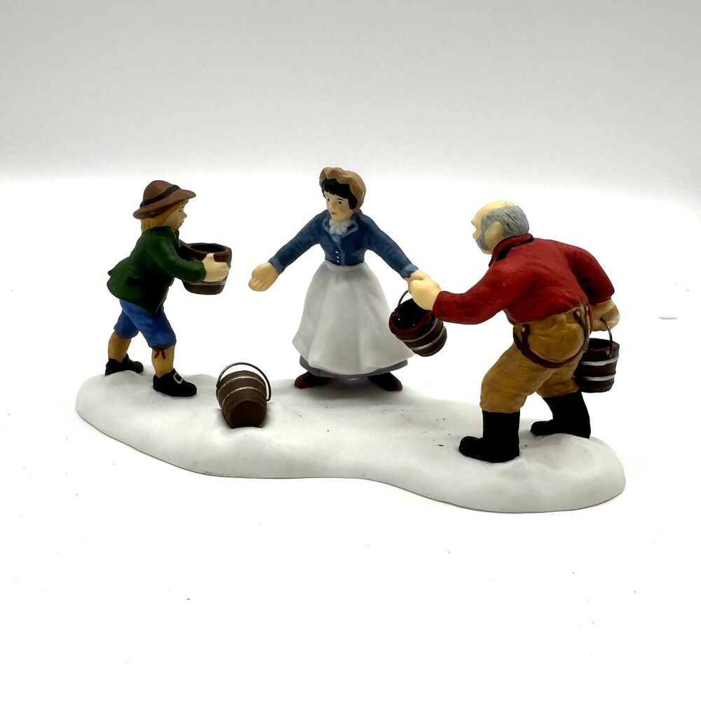 Dept 56 New England Village "Volunteer Firefighters" #56635 Replacement